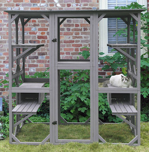 outdoor cat house